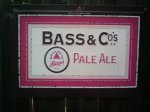Sign found at Plainfields Station. No Bass ale, though.